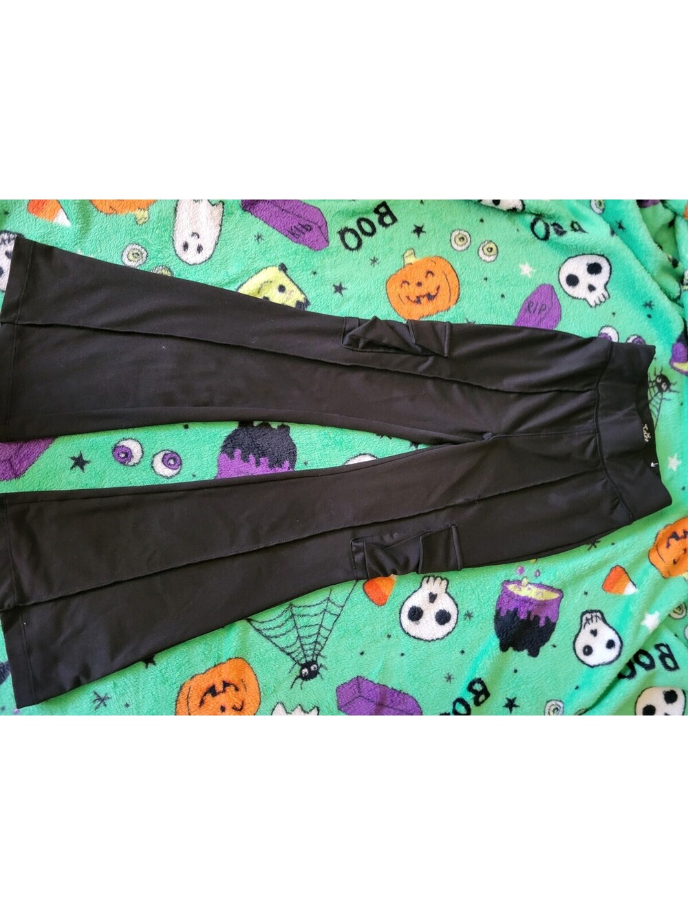 Justice Girls Black Activewear Leggings Size S (7/8) with Pk
